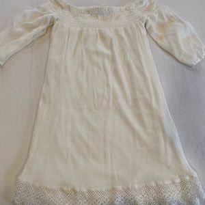 Off the shoulder shirt/dress